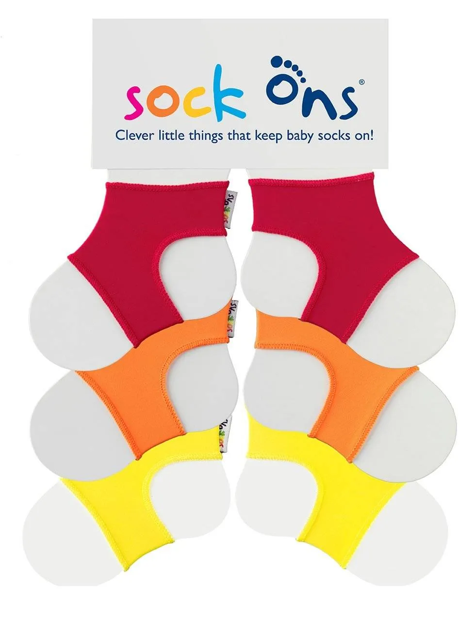 3pk Neutral Sock Ons Multi Pack!
