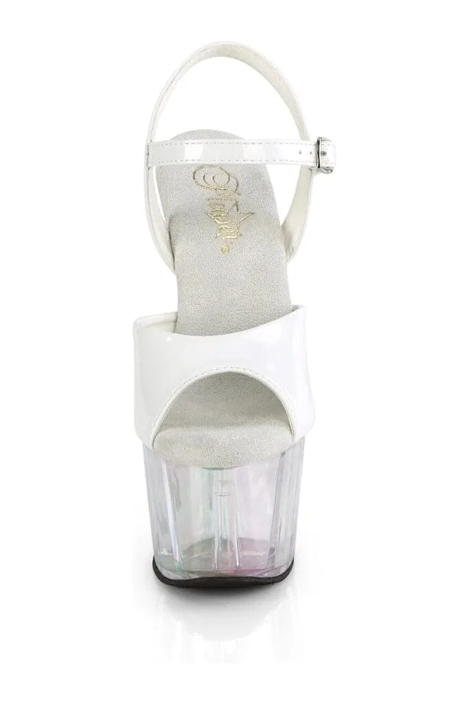 ADORE-709HT White Hologram Sandal