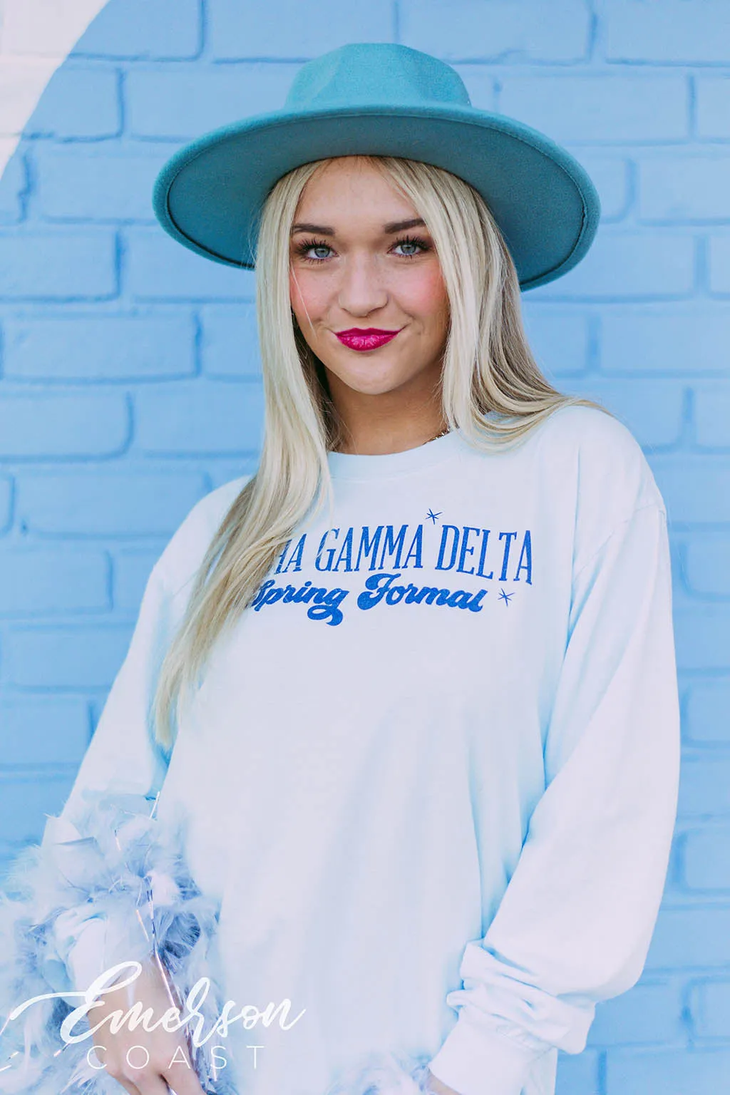 Alpha Gamma Delta Spring Formal T-shirt