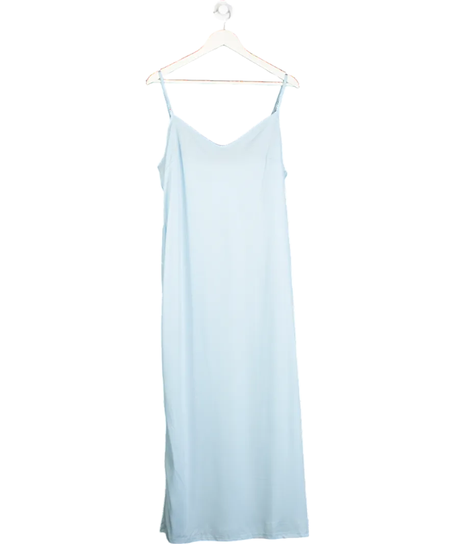 ASOS Blue Strappy Maxi Dress UK 14