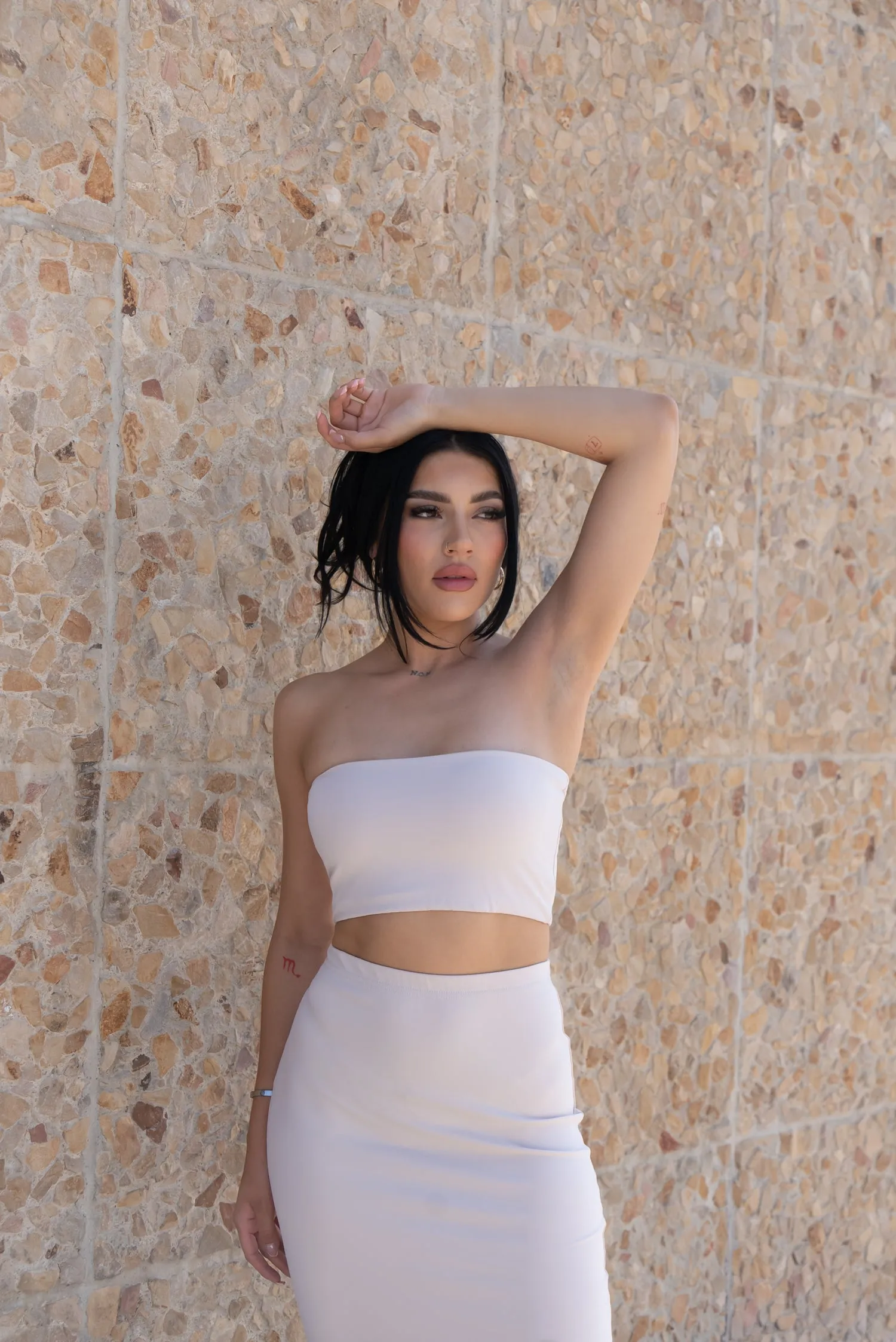 Bandeau Crop Top - Dew