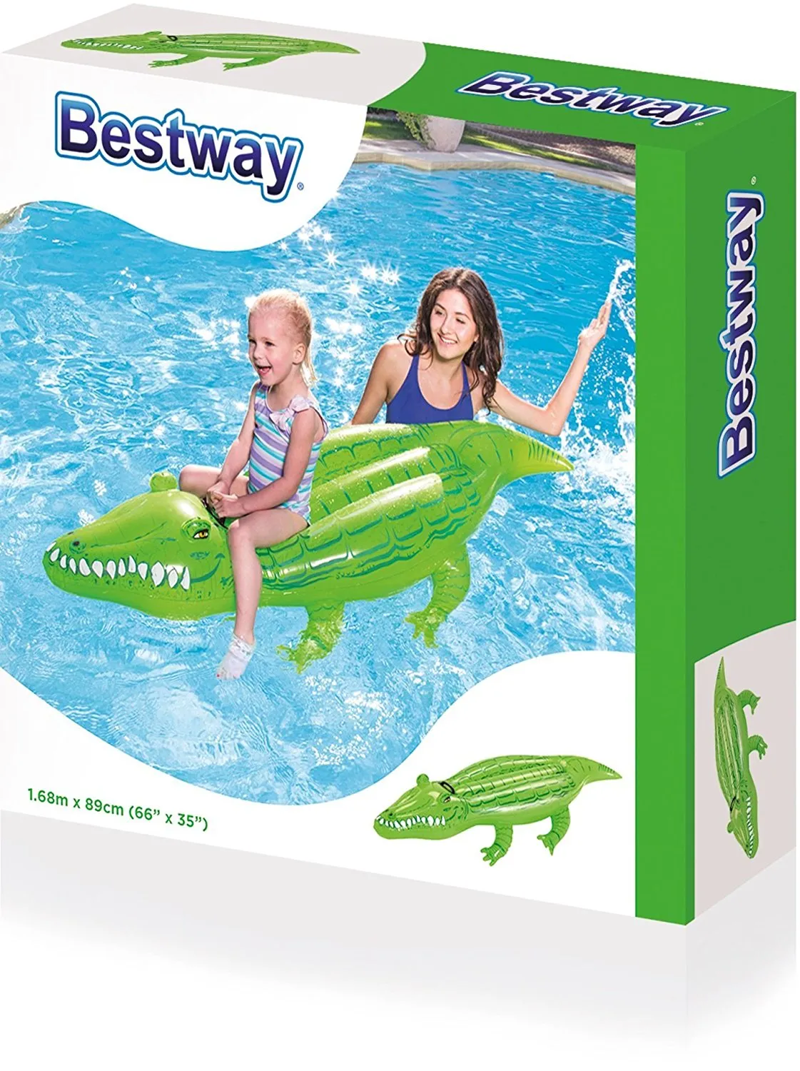 Bestway 66" x 35" Inflatable Crocodile