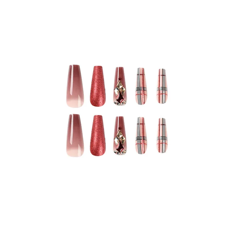 Coffin big stones maple-leaf red