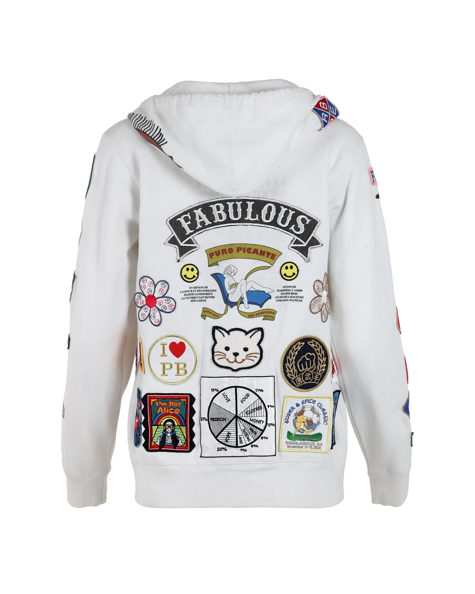 Fab Patch Tracksuit - White