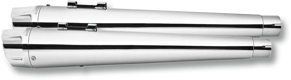 Freedom Combat Slip-Ons 4.5" Chrome w/Chrome Tip `17-Up