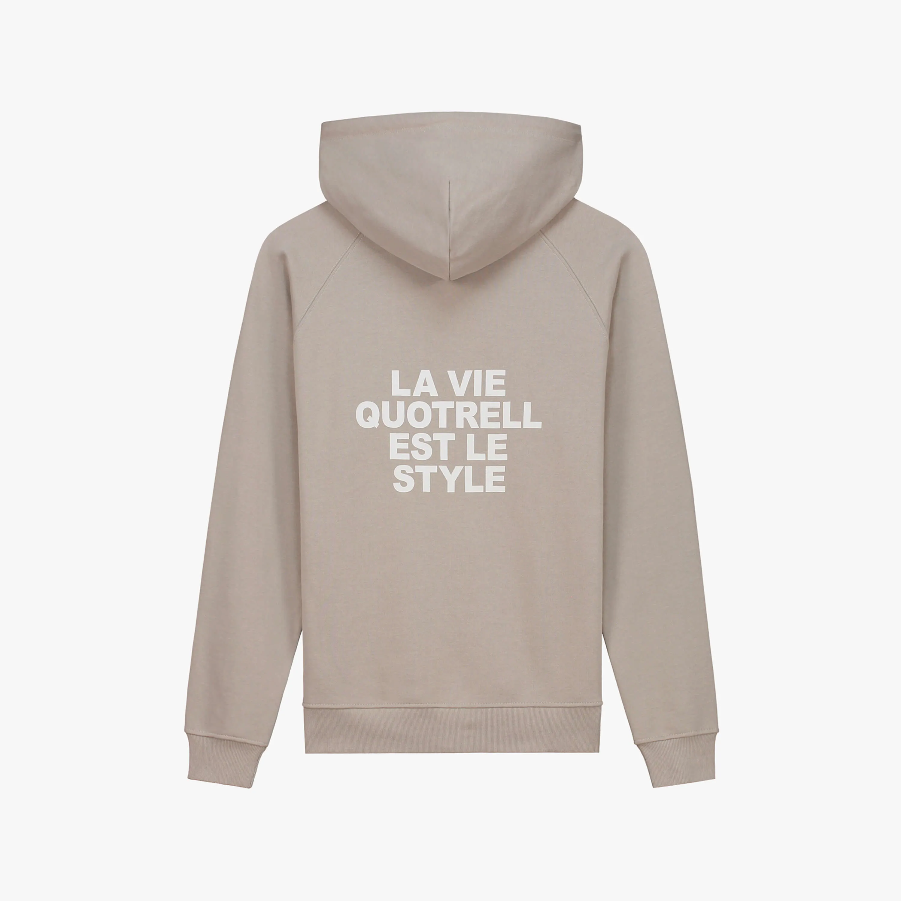 LA VIE HOODIE | CONCRETE/CEMENT