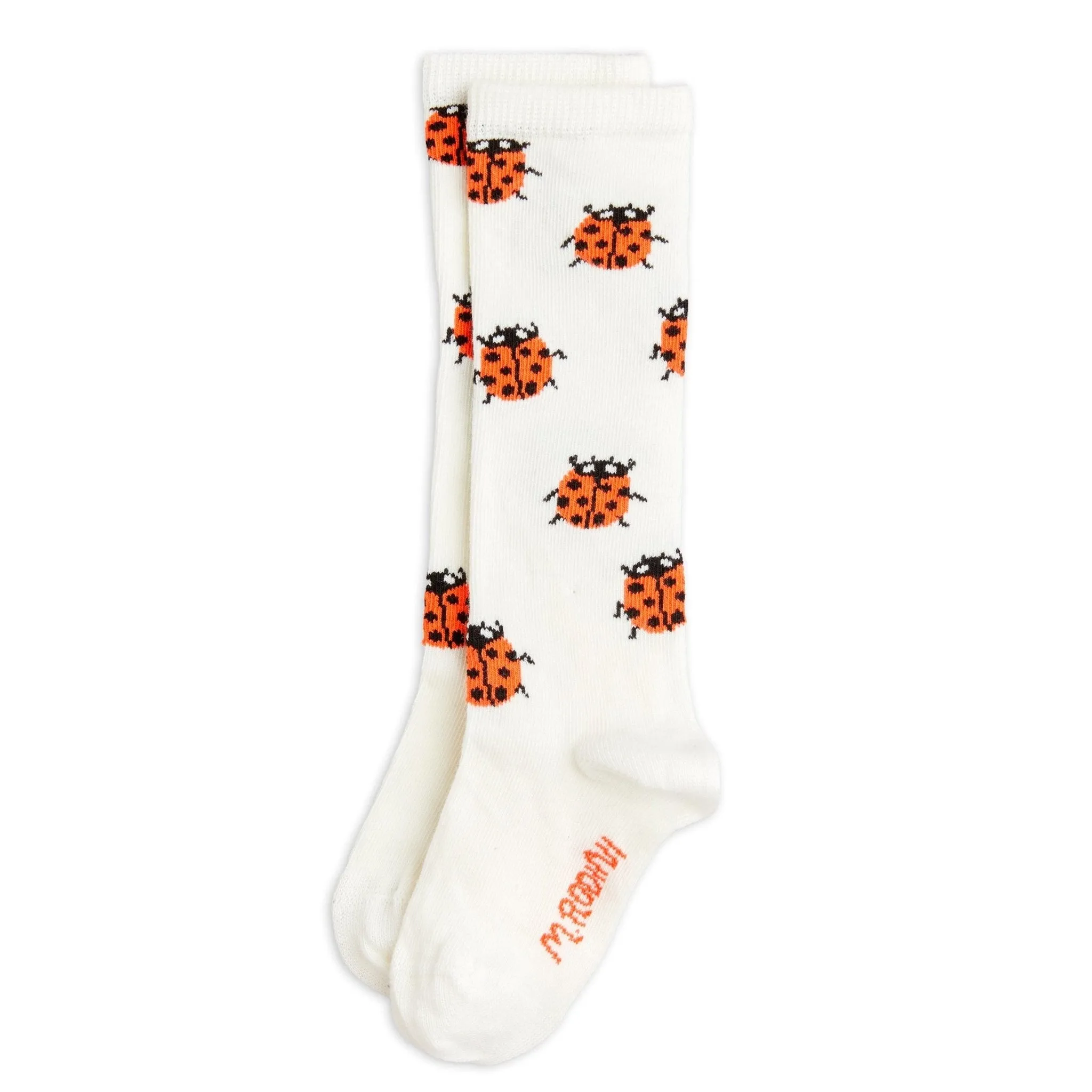 Ladybug Knee High Socks by Mini Rodini