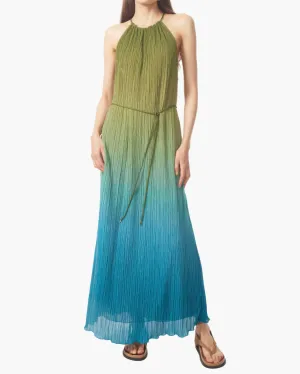MACIE DRESS IN OMBRE PRINT