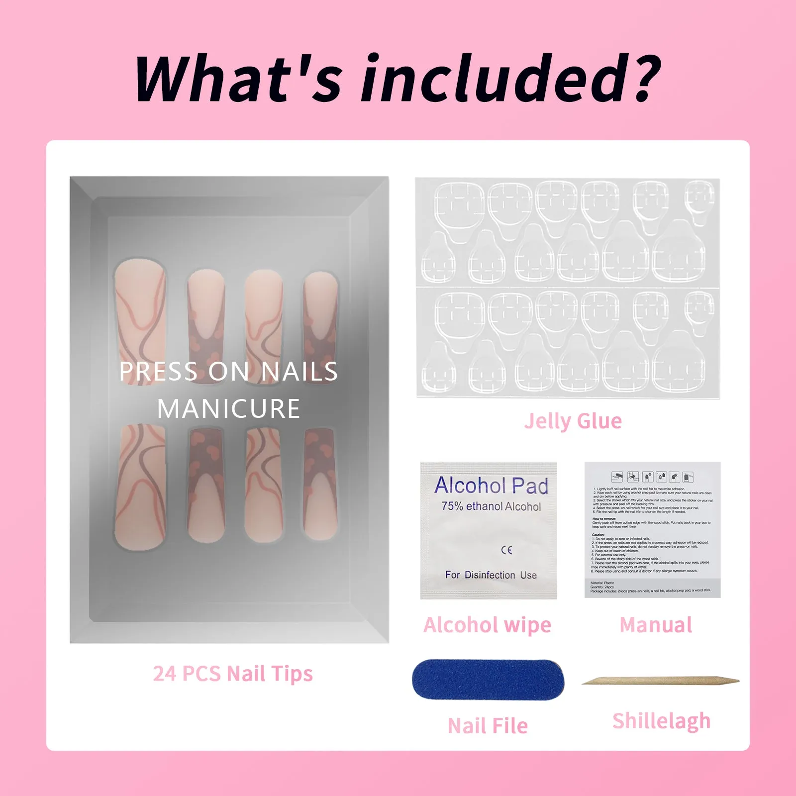 Stiletto Wear Nail Color French Ins