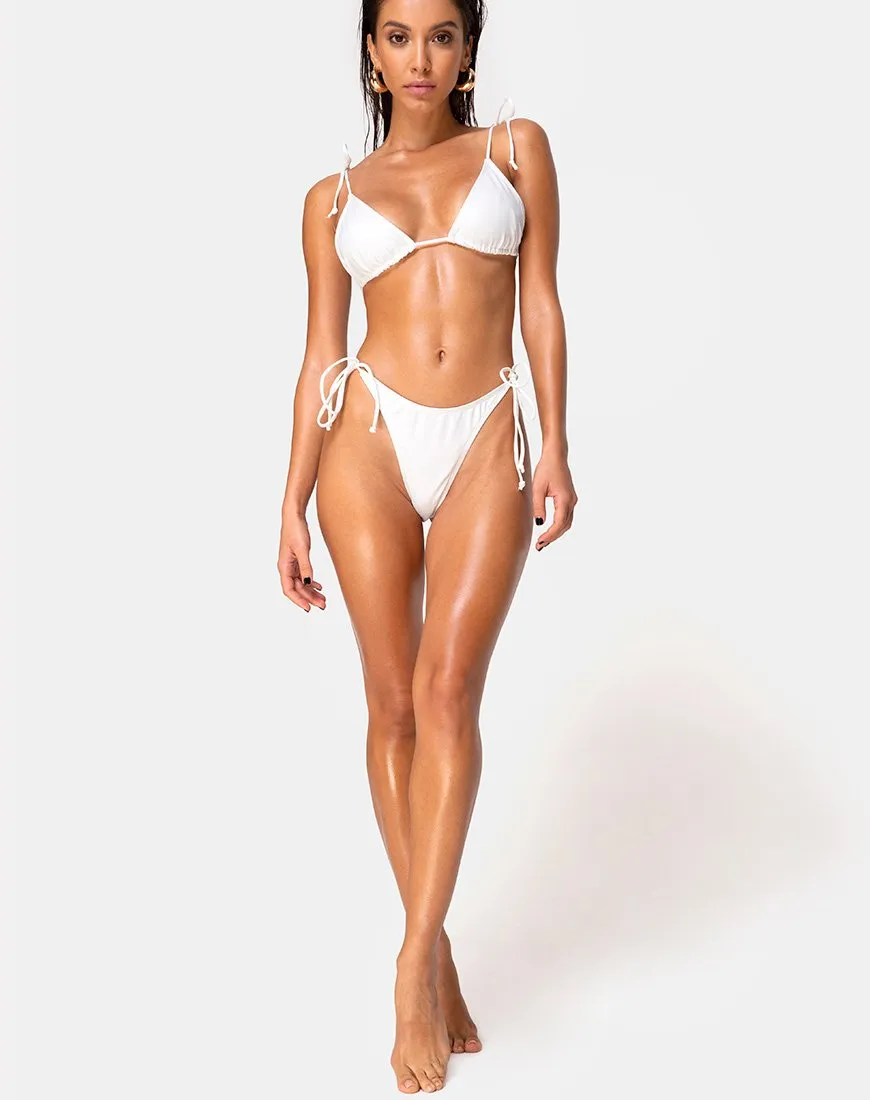 Varella Bikini Bottom in Ivory